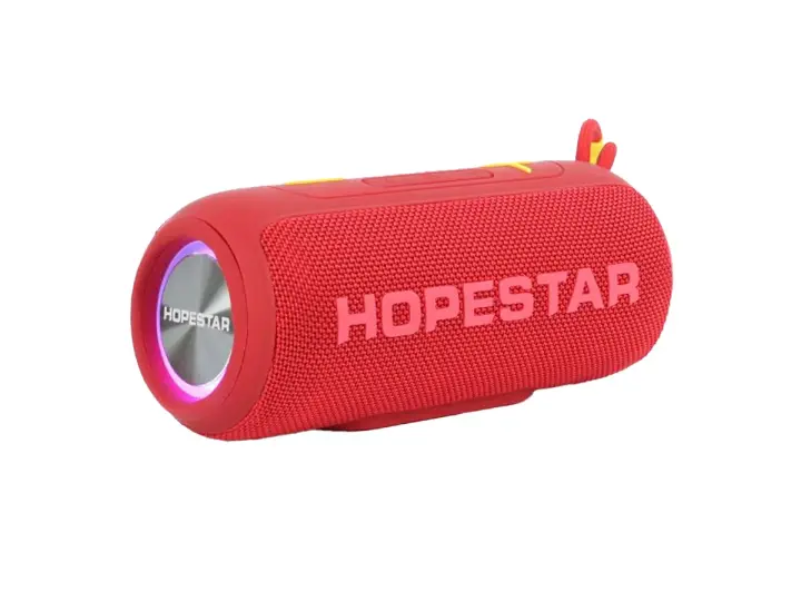 HOPESTAR INALAMBRICO PORTABLE P26 (IPX6P33) INTERFAZ USB, BT, ROJO