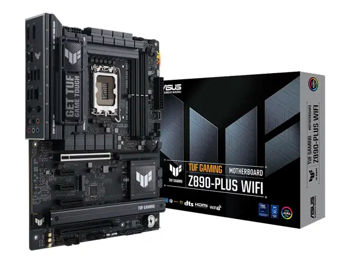 ASUS Z890-PLUS TUF GAMING WIFI (90MB1IQ0-M0EAY0) SOCKET LGA 1851, RAM DDR5 BUSS 9066OC MT/S, CORE ULTRA GEN. 15, RGB, WIFI 7