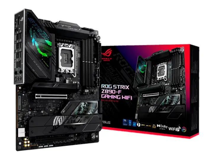 ASUS ROG STRIX Z890-F GAMING WIFI (90STRIX Z890-F GAMING WIFI) SOCKET LGA 1851, RAM DDR5, CORE ULTRA GEN., RGB