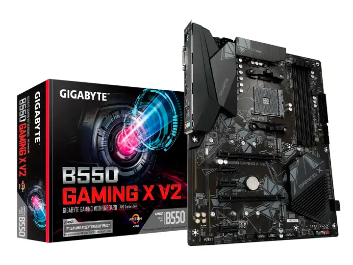Gigabyte B550 Gaming X V2 (90 B550-GAMING X V2) Socket AM4, RAM DDR4 Buss 4733OC MHZ