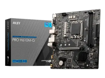 MSI H610M-G PRO (911-7D46-225) SOCKET LGA 1700, RAM DDR5 BUSS 5600 MT/S