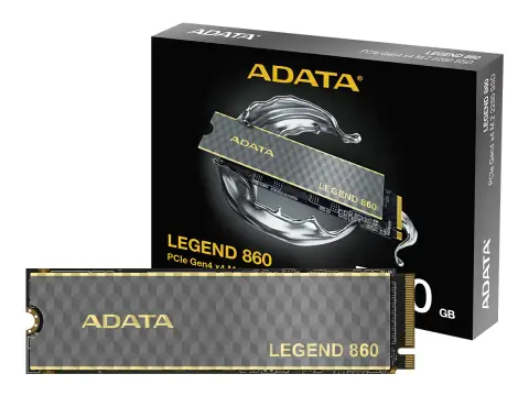ADATA UNIDAD DE ALMACENAMIENTO SSD M.2 PCIE ADATA 500GB NVME LEGEND 860, 2280 (SLEG-860-500GCS) HASTA 6000MB/S DE LECTURA