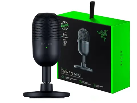 MIC MICROFONO RAZER SEIREN V3 MINI (RZ19-05050100-R3U1) INTERFAZ USB, NEGRO