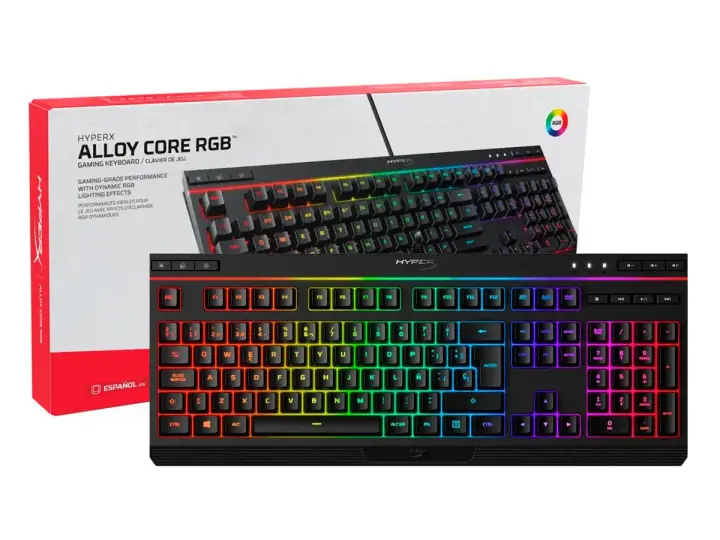 HYPERX GAMING MEMBRANA ALLOY CORE RGB (4P4F5AI#AC8)