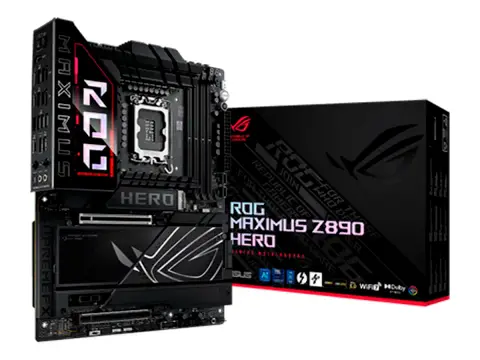 ASUS ROG MAXIMUS Z890 HERO (ROG MAXIMUS Z890 HERO) SOCKET LGA 1851, RAM DDR5,CORE ULTRA GEN., RGB