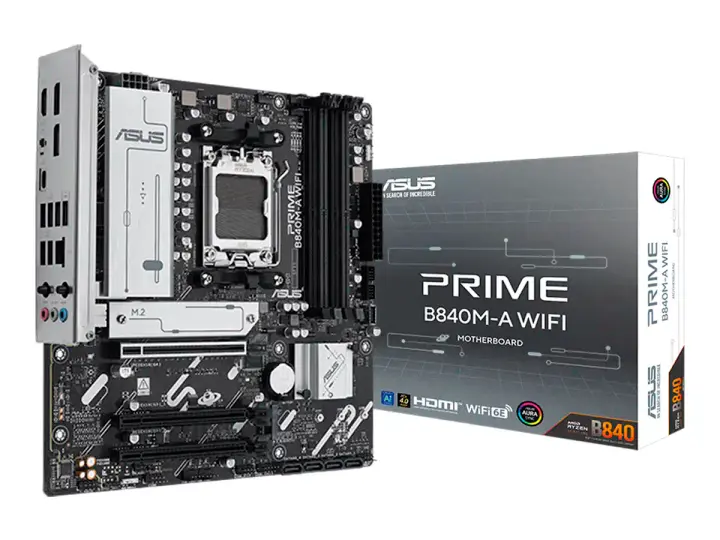 ASUS B840M A WIFI (90PRIMEB840M-A-WIFI) 4 SLOT DE RAM DDR5
