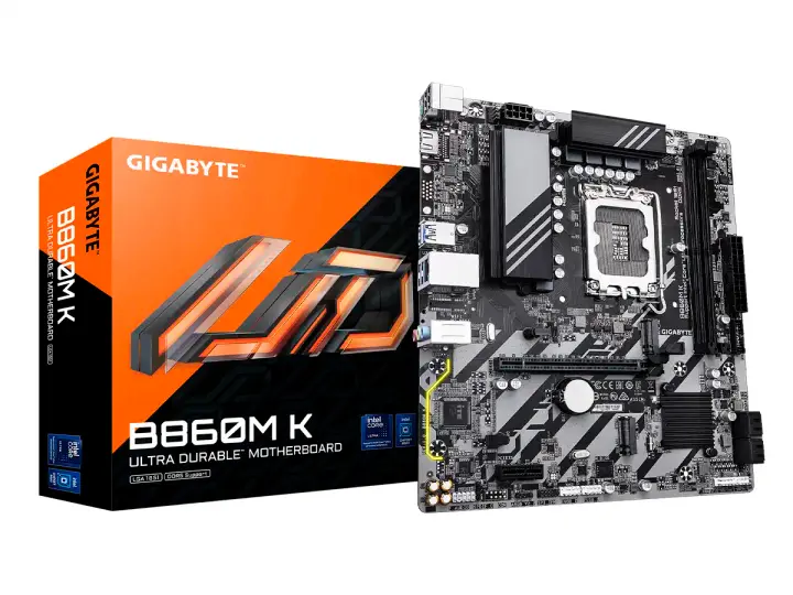 GIGABYTE B860M K (90GMNB860M K ) SOCKET LGA 1851, RAM DDR5 8666OC MT/S, CORE ULTRA
