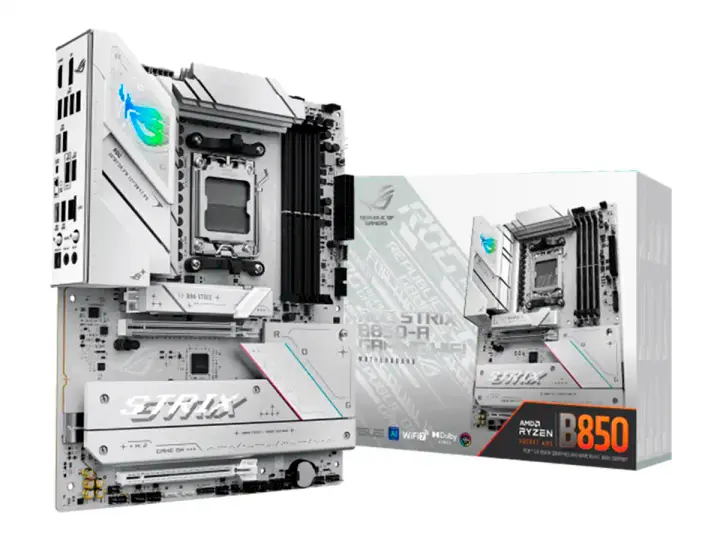 ASUS B850-A ROG STRIX GAMING WIFI (90ROG STRIX B850-AI) SOCKET AM5, DDR5, BLANCO