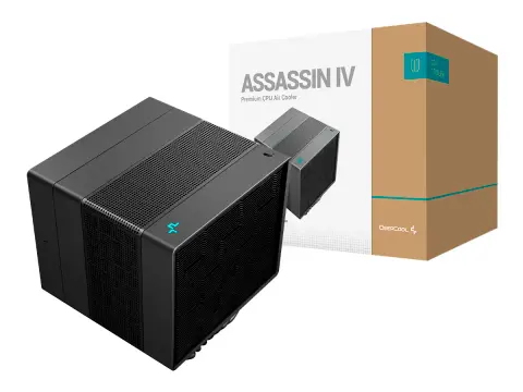 DEEPCOOL PARA PROCESADOR DEEPCOOL ASSASSIN IV (R-ASN4-BKNNMT-G) NEGRO, 1 VENTILADORES, ALUMINIO
