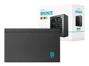 DEEPCOOL 700W, PF700X 80 PLUS BRONZE (PF700X-HD) ATX, 80 PLUS BRONZE, NO MODULAR, NEGRO