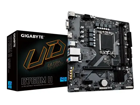 GIGABYTE B760M H (B760M-H DDR5) SOCKET LGA 1700, RAM DDR5, 14VA, 13VA, 12VA GEN