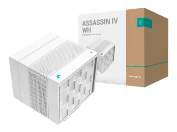 DEEPCOOL PARA PROCESADOR DEEPCOOL ASSASSIN IV WH (R-ASN4-WHNNMT-G) BLANCO, 2 VENTILADORES, 120MM
