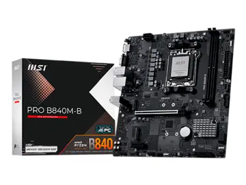MSI B840M-B PRO (PRO B840M-B) AM5 2 SLOT DE RAM DDR5
