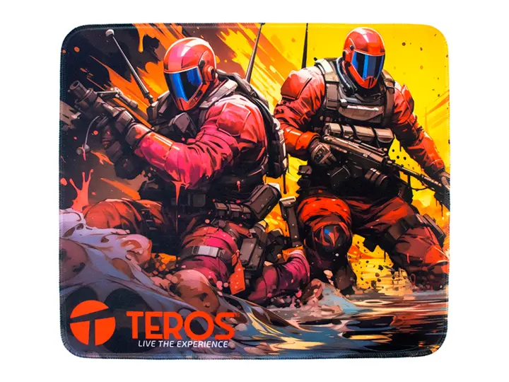 TEROS PAD MOUSE TEROS (TE-3019S) DESEÑO IMPRESO