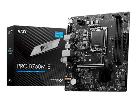 MSI B760M-E PRO DDR5 (911-PRO-B760M-E-DDR5) SOCKET LGA 1700, RAM DDR5, 14VA, 13VA, 12VA GEN