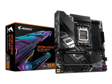 GIGABYTE X870M AORUS ELITE WIFI7 (X870M AORUS ELITE WF7) SOCKET AM5, RAM DDDR5 BUSS 8200OC MT/S