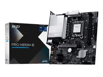 MSI H810M-B S/V/L ( 90-H810M B) SOCKET LGA 1851, RAM DDR5 8200, CORE ULTRA