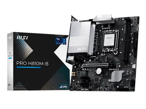 MSI H810M-B S/V/L ( 90-H810M B) SOCKET LGA 1851, RAM DDR5 8200, CORE ULTRA