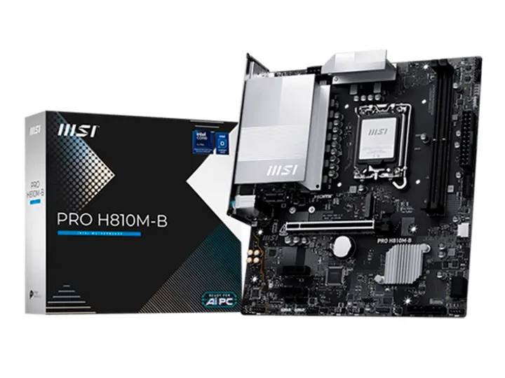 MSI H810M-B S/V/L ( 90-H810M B) SOCKET LGA 1851, RAM DDR5 8200, CORE ULTRA