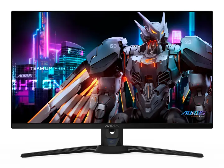 GIGABYTE 27 PULGADAS AORUS FO27Q5P (FO27Q5-P) 2K QHD OLED 500HZ, 0.03MS, PIVOTE CON PARLANTE INTEGRADO