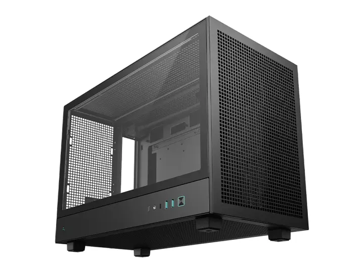 DEEPCOOL CH260 S/FUENTE (R-CH260-BKNGM0-G-1) PANEL DE VIDRIO, NEGRO
