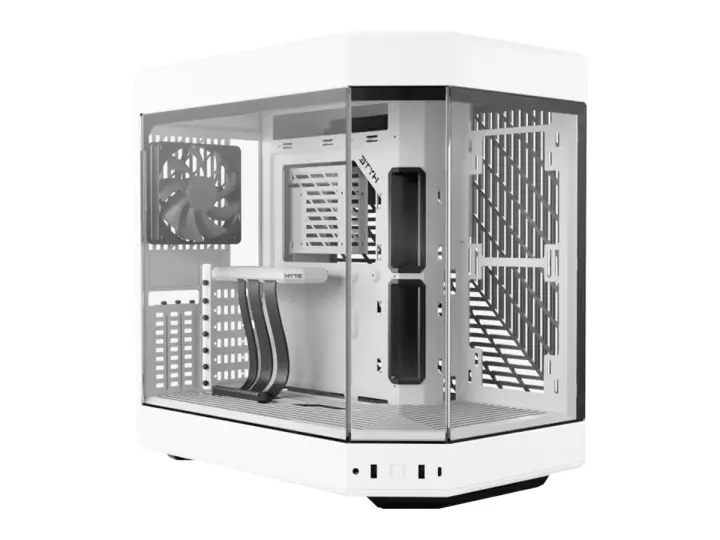 HYTE Y60 WHITE S/FUENTE (CS-HYTE-Y60-WW) MID TOWER, PANELES DE VIDRIO TEMPLADO, BLANCO