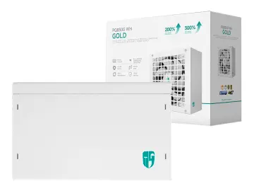 DEEPCOOL 850W PQ850G WH (R-PQ850G-FD1W-JGUS-V1) ATX, 80 PLUS GOLD, MODULAR, BLANCO
