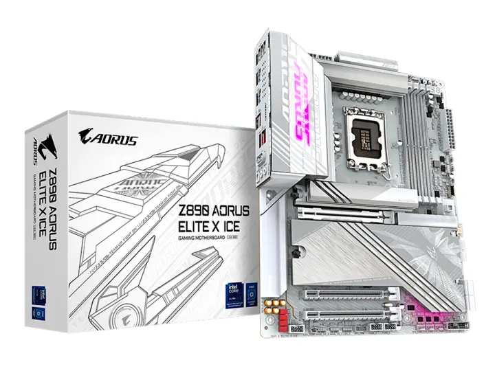 GIGABYTE Z890 AORUS ELITE X ICE GAMING (Z890 AORUS ELITE X ICE) SOCKET LGA 1851, RAM DDR5, GEN.
