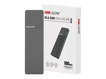 HIKSEMI EXTERNO SSD M.2 HIKSEMI MD202 ENCLOSURE METAL (HS-HUB-MD202) USB C 3.2 10GBPS, COMPATIBLE 2242, 2260 Y 2280