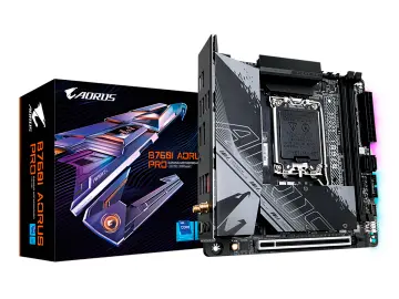 GIGABYTE B760I AORUS PRO (9MB76IPRO-00-G10) WIFI6E SOCKET LGA 1700, RAM DDR5, 14VA, 13VA, 12VA GEN, RGB