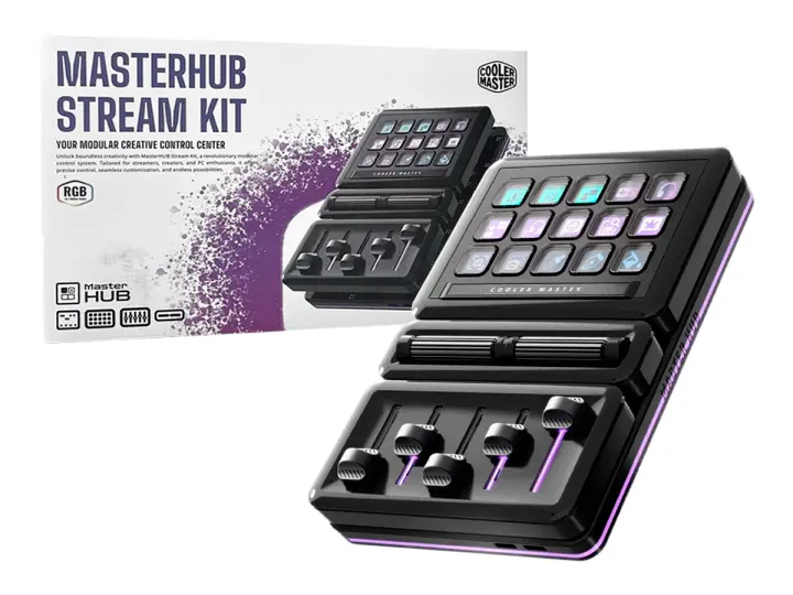 COOLER MASTER STREAM KIT MASTER HUB COOLER MASTER MHSK13AA00 (4719512147665)