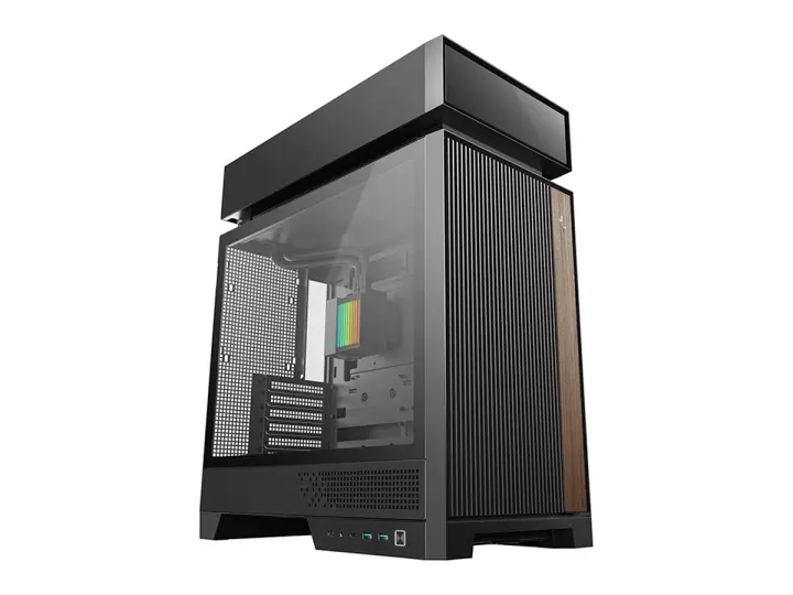 DEEPCOOL CL6600 (R-CL6600-BKNNA0-G-1) INC. SISTEMA LIQUIDO 360, 2 VENTILADORES, LED ARGB, NEGRO-22602