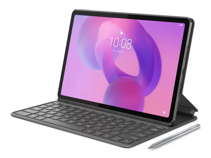 TABLET LENOVO IDEA TAB TB336FU (ZAFR0196PE) PANTALLA 11 2.5K IPS 90HZ, MEDIATEK DIMENSITY 6300, RAM 8GB, ROM 128GB, LUNA GREY |INCLUYE LAPIZ Y TECLADO