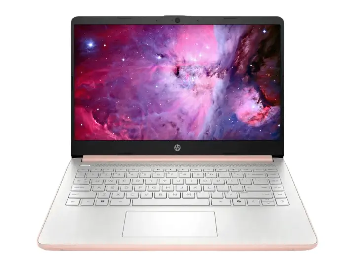HP Laptop Intel N150 14-DQ6105DX (D0SN9UA#ABA) Pantalla 14 HD, RAM 4GB, 128GB Ufs, WIN11 Home, Rose Gold Ing