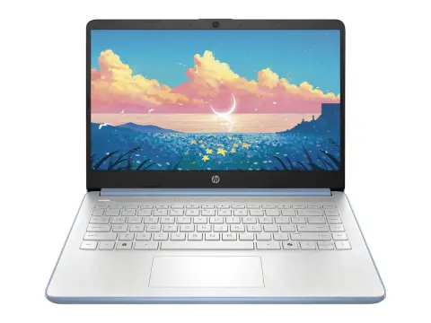 LAPTOP HP INTEL N150 14-DQ6102DX (D0SN6UA#ABA) PANTALLA 14 HD, RAM 4GB, 128GB UFS, WIN11 HOME, SKY BLUE ING