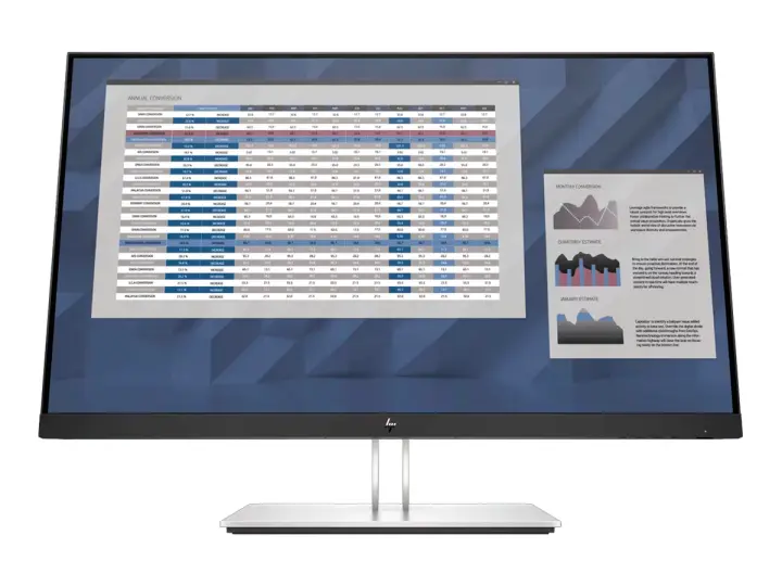 HP 27 PULGADAS E27 G4 (9VG71AA#ABA) FHD, IPS, 5MS, 1 VGA 1 HDMI 1 DISPLAYPORT, USB, PIVOT, HP EYE EASE