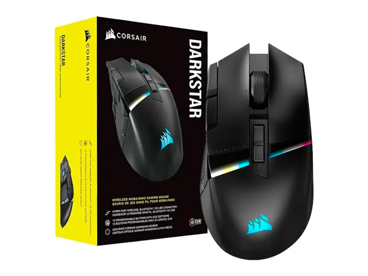 CORSAIR GAMING CORSAIR DARKSTAR ( CH-931A011-NA ) INALAMBRICO | DPI 26000 | RGB