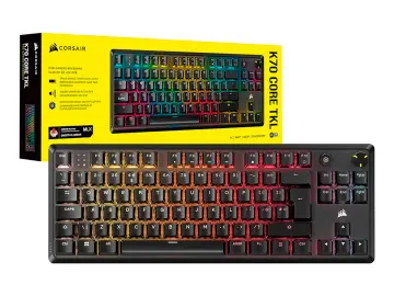 CORSAIR GAMING CORSAIR K70 CORE TKL WIRELESS RGB