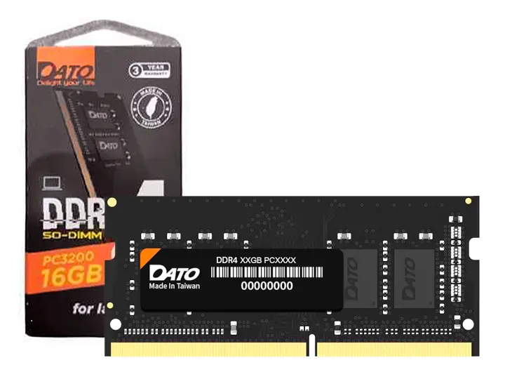 DATO PARA LAPTOP SODIMM DATO 16GB DDR4 (DT16G4DS32) 3200MHZ