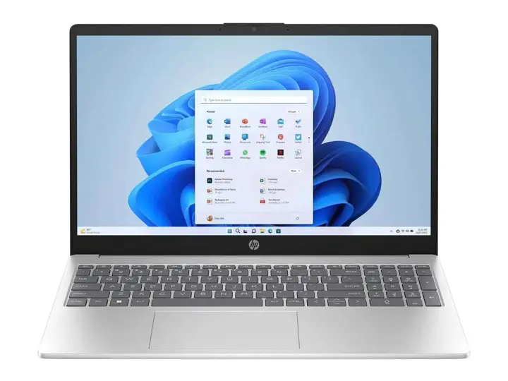 LAPTOP HP RYZEN 5-7520U 15-FC0146DX (C0CL9UA#ABA) RAM 8GB, SSD 512GB, PANTALLA 15.6 FHD TACTIL, WIN11, SILVER
