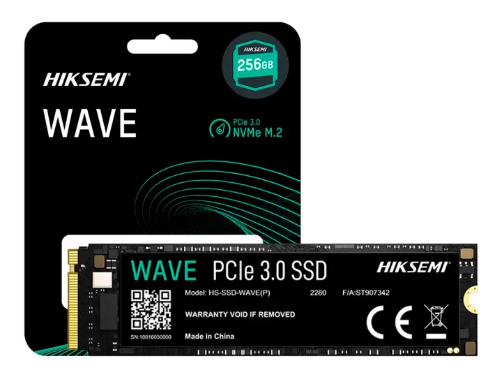 HIKSEMI UNIDAD DE ALMACENAMIENTO SSD M.2 HIKSEMI WAVE P 256GB (HS-SSD-WAVE(P) 256G) 2280MB/S