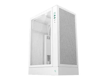 DEEPCOOL CH170 PLUS WH (R-CH170-WHNGM0-G-E-3) PANEL DE VIDRIO, BLANCO-34076