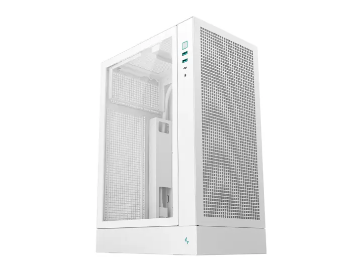 DEEPCOOL CH170 PLUS WH (R-CH170-WHNGM0-G-E-3) PANEL DE VIDRIO, BLANCO-34076