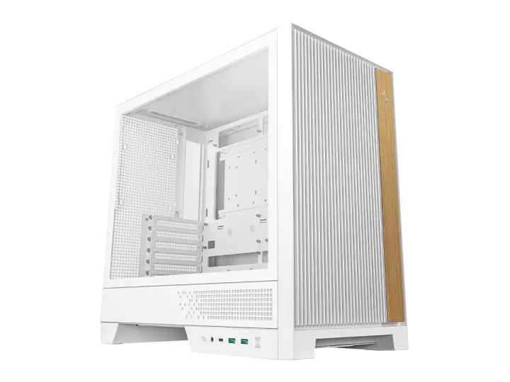 DEEPCOOL CL600 WH (R-CL600-WHNNA2-G-1-E-3) PANEL DE VIDRIO, 2 VENTILADORES, LED ARGB, BLANCO-34082