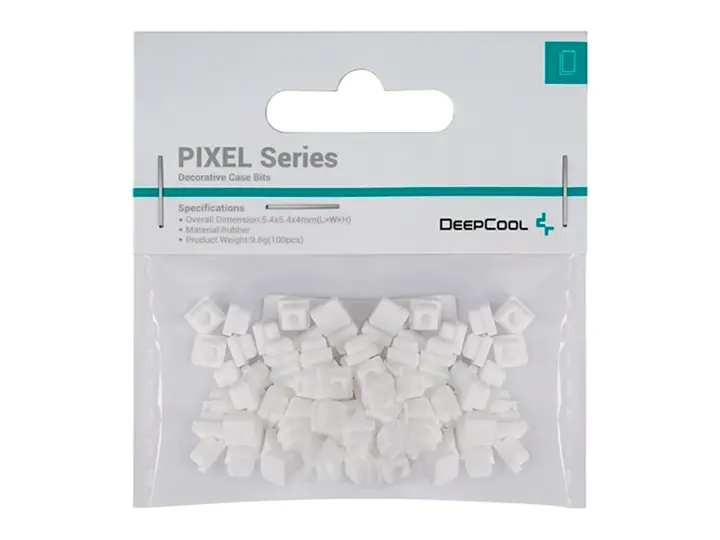 DEEPCOOL ACCESORIO PARA CASE BITS DEEPCOOL PIXEL WH (ACCADE0002-E-3) BLANCO, 100 BITS