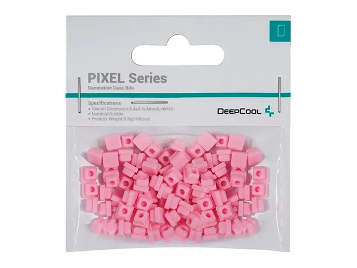 DEEPCOOL ACCESORIO PARA CASE BITS DEEPCOOL PIXEL PK (ACCADE0007-E-3) ROSA, 100 BITS