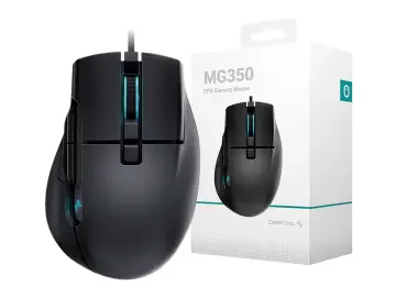 DEEPCOOL MG350 GAMING (PEOTDE0002-E-3) HASTA 16.000 DPI, 8 BOTONES, LED, NEGRO