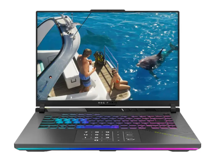ASUS LAPTOP ASUS RYZEN 9-8940HX ROG STRIX G16 G614PR (90NR0NJ7-M002W0) RAM 16GB, SSD 1TB, RTX 5070 TI 12GB, 16 FHD+ 165HZ IPS, WIN11, ECLIPSE GRAY
