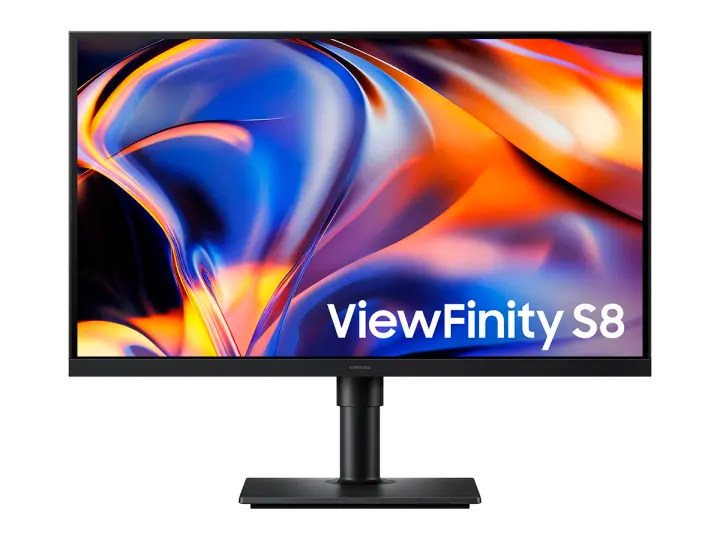 SAMSUNG 27 PULGADAS VIEWFINITY S8 S80HF (LS27H800EFAXZA) FRECUENCIA 60HZ, 5K 5120 X 2880, 5MS, 1 HDMI, 1 DISPLAYPORT, 1 USB C, 3 USB