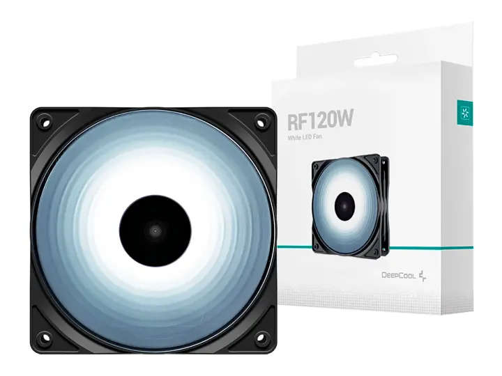 DEEPCOOL PARA CASE DEEPCOOL RF120W (DP-FLED-RF120-WH) 120MM, LED BLANCO-34091